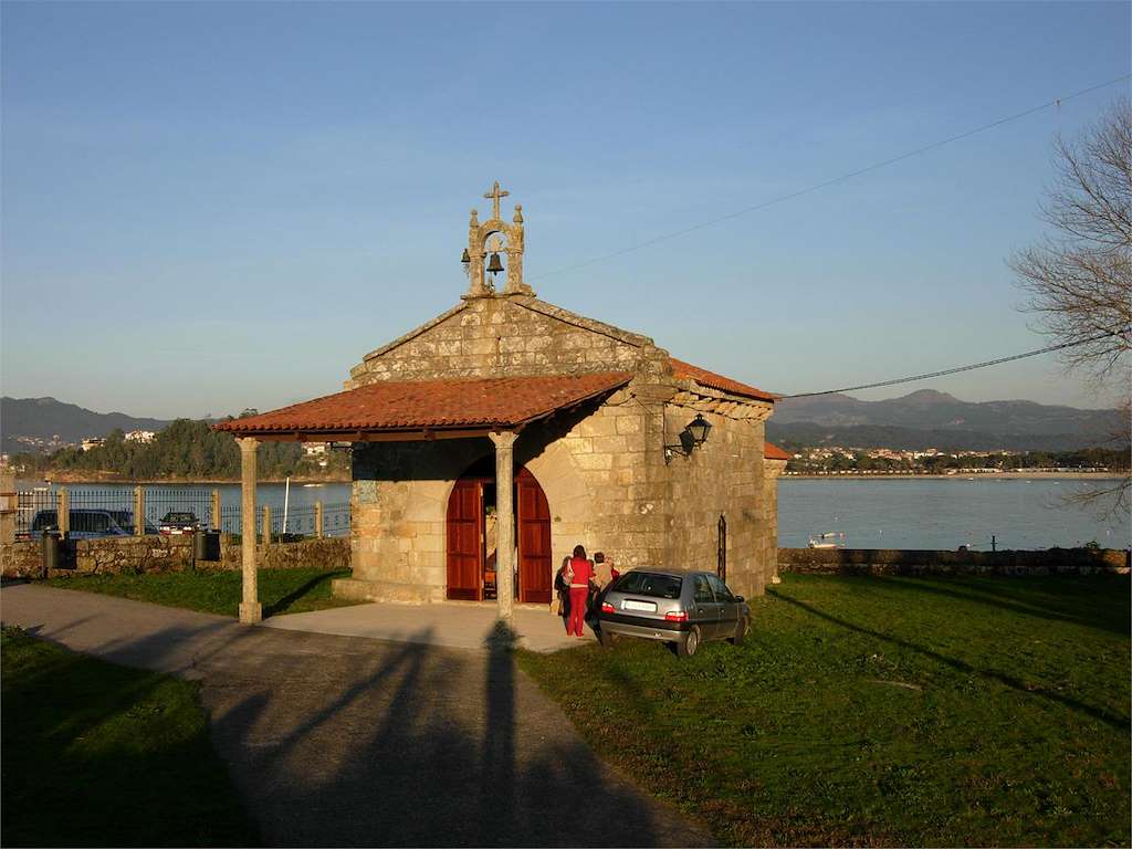 Ermita de Santa Marta de Baíña en Baiona