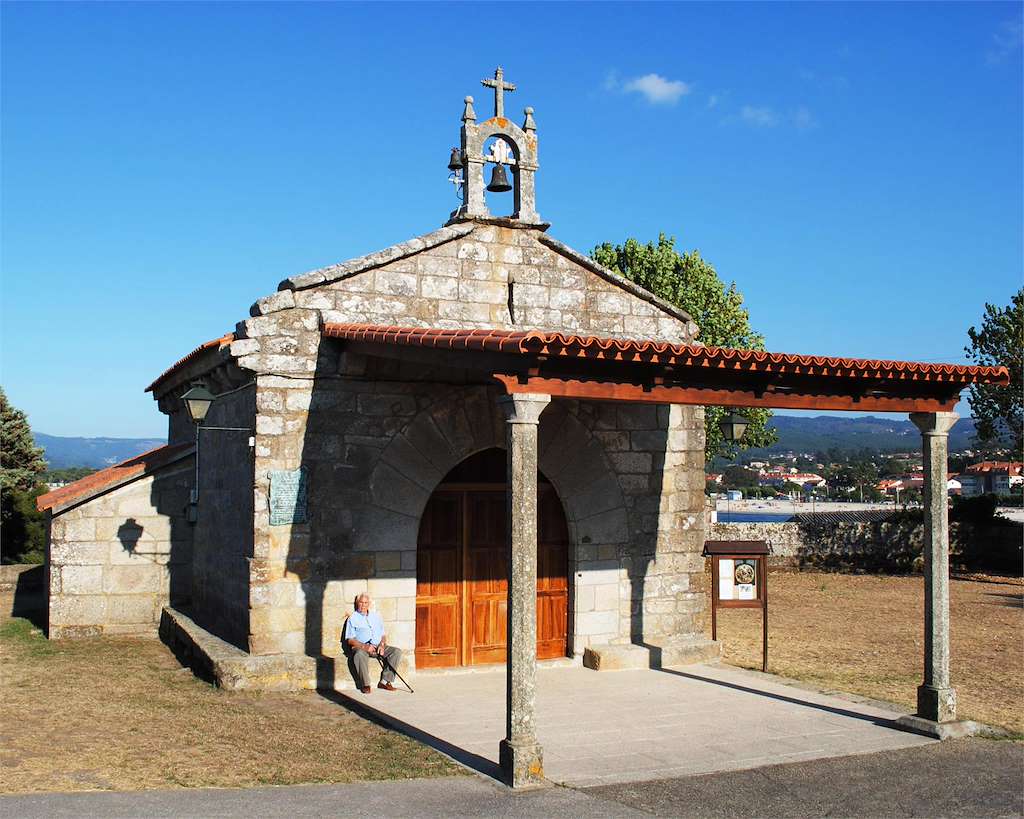 Ermita de Santa Marta de Baíña en Baiona