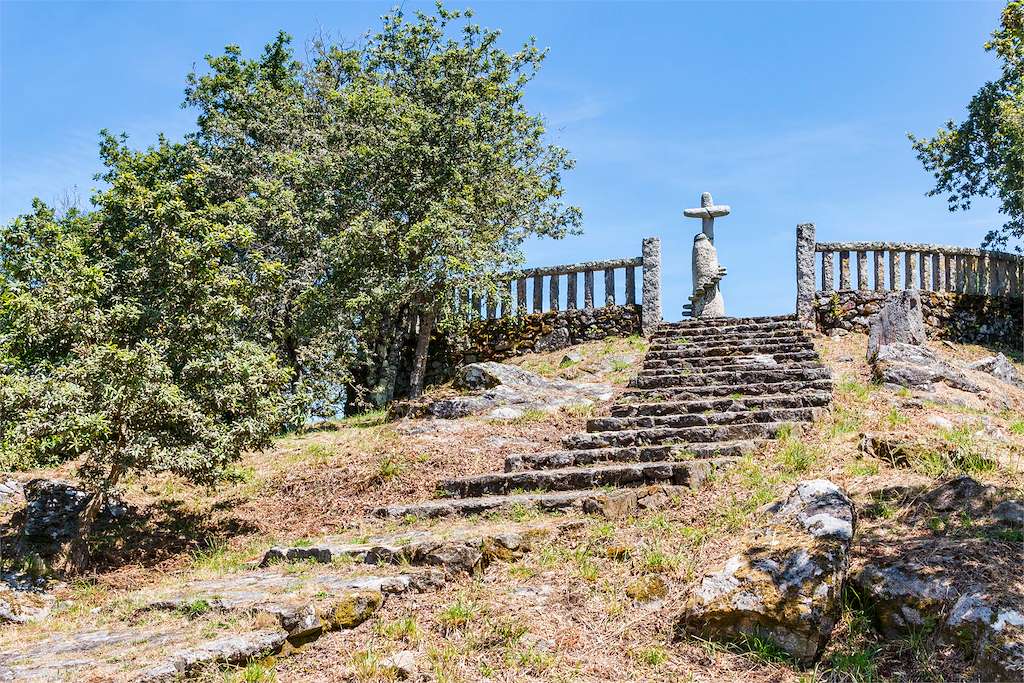 Ermita y Mirador de San Cibrán en Pontevedra
