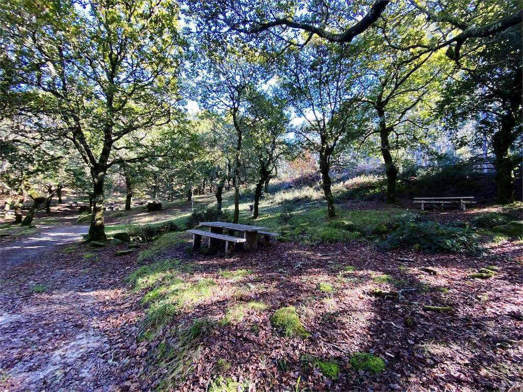 Ermita y Robledal de San Cibrán en Catoira