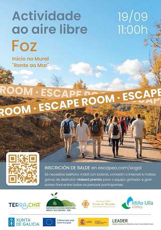 Fechas, información, programa, cartel, imágenes, mapa y ubicación de Escape Room  (2026)  en  Foz