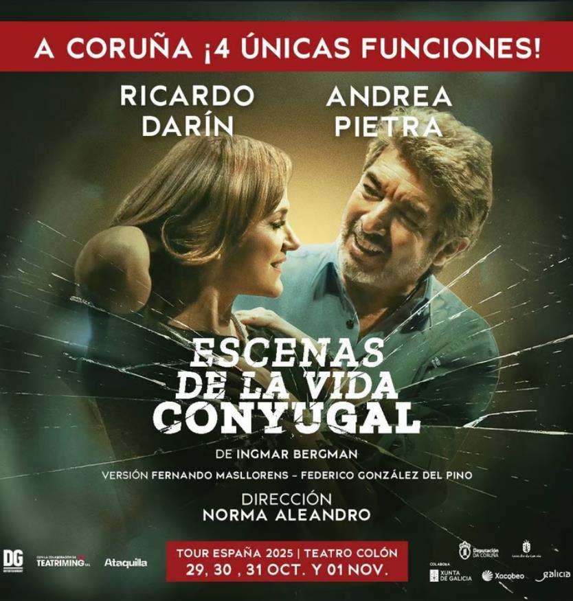 Escenas de la vida conyugal (2025) en A Coruña