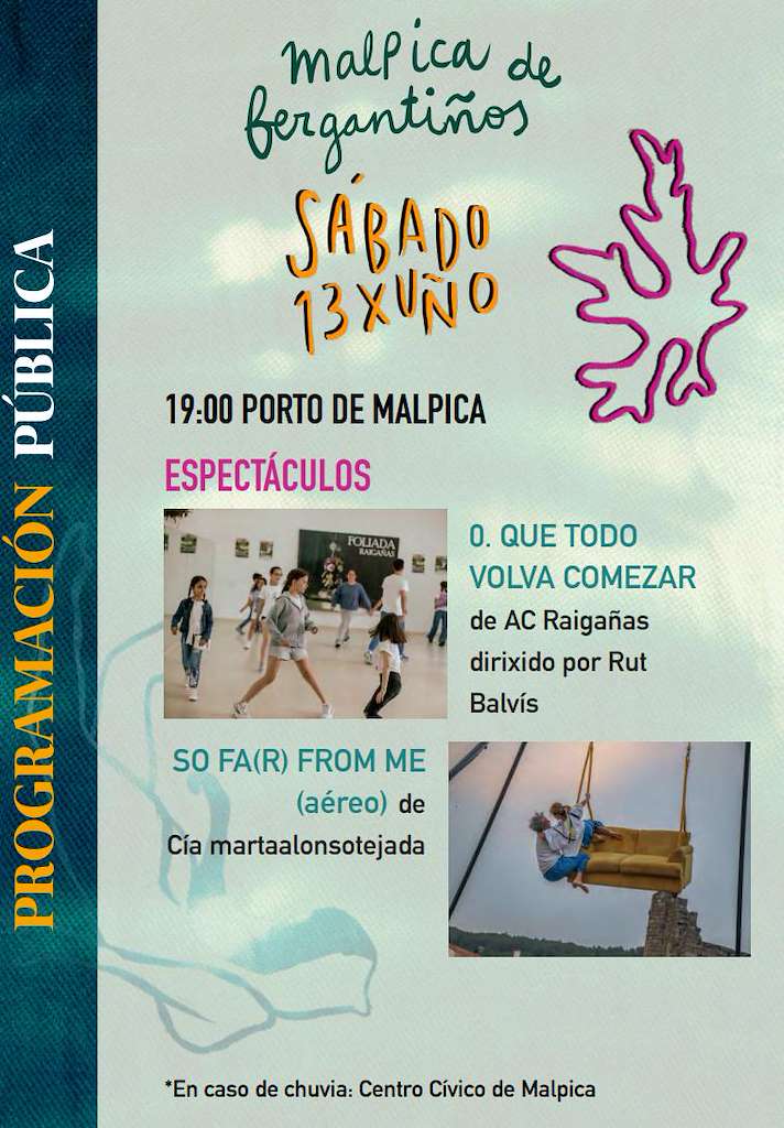 Escora - Programa de Danza na Costa da Morte (2026) en Malpica de Bergantiños