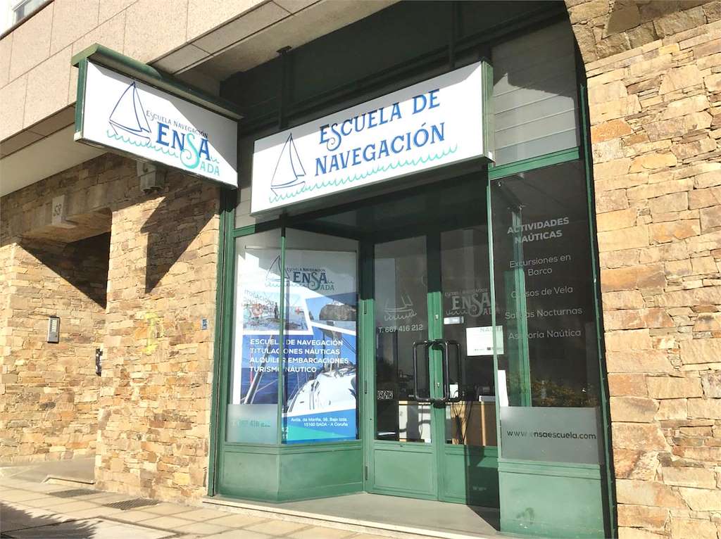 Escula de Navegación E.N.S.A. en Sada