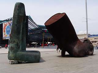 Escultura El Bañista