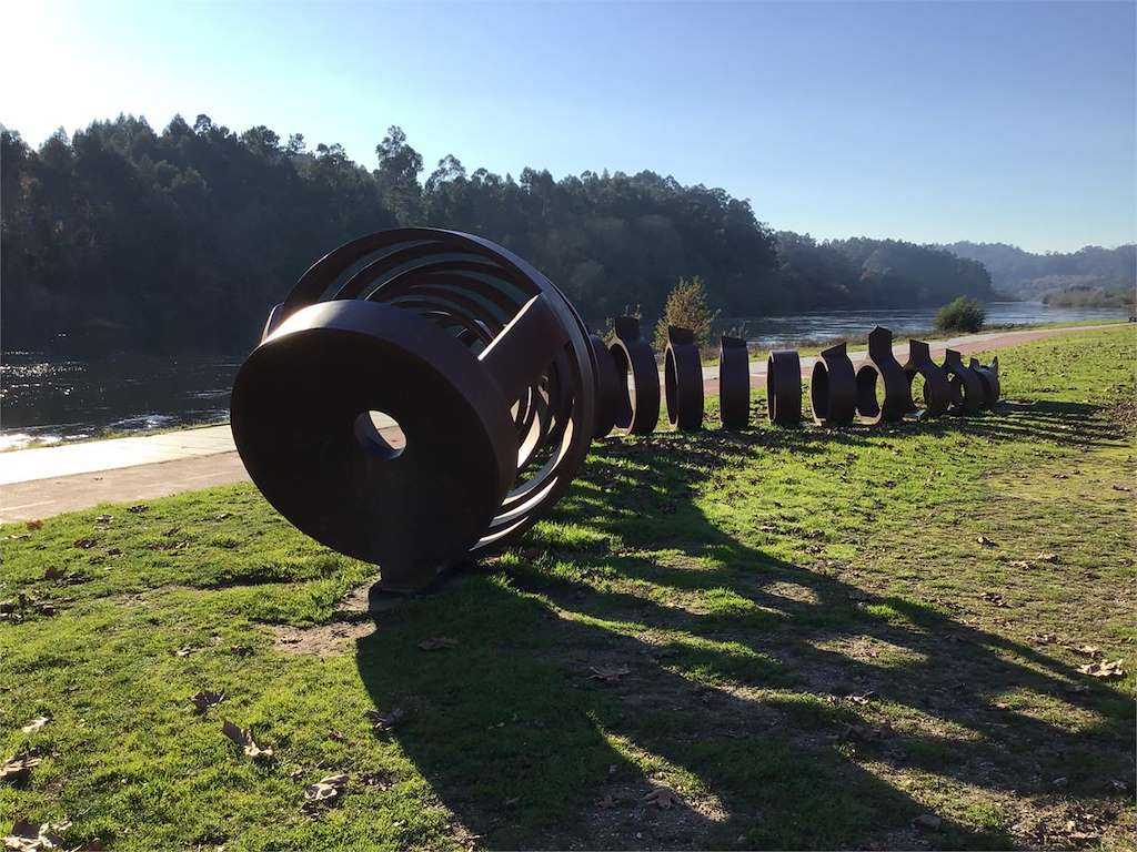 Escultura Lamprea do Río Miño