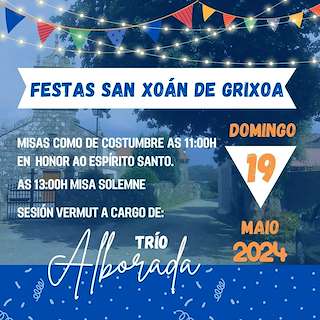 Espíritu Santo de San Xoán de Grixoa en Santa Comba
