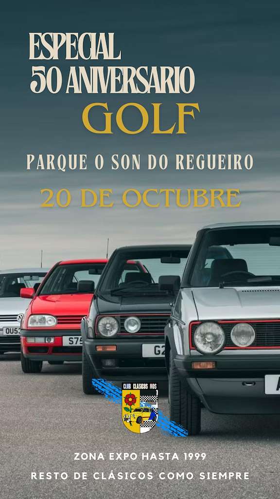 Especial 50 Aniversario VW Golf  en Mos