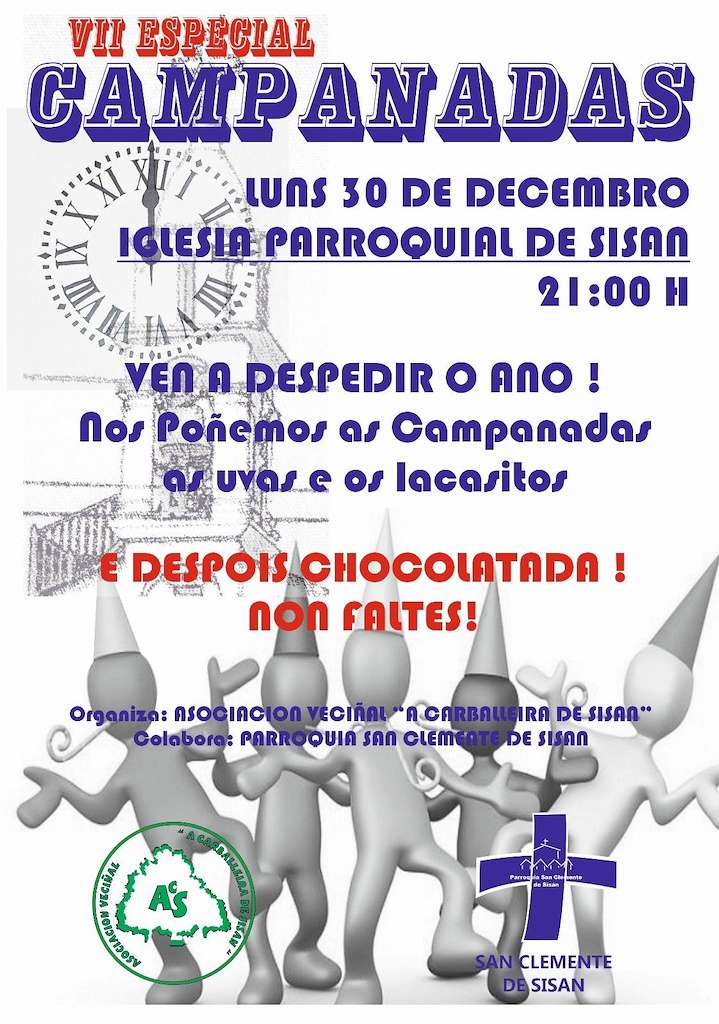 VII Especial Campanadas de Sisán  en Ribadumia