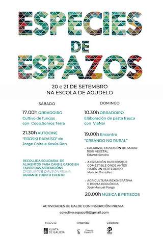 Fechas, información, programa, cartel, imágenes, mapa y ubicación de Especies de Espazos  en  Barro