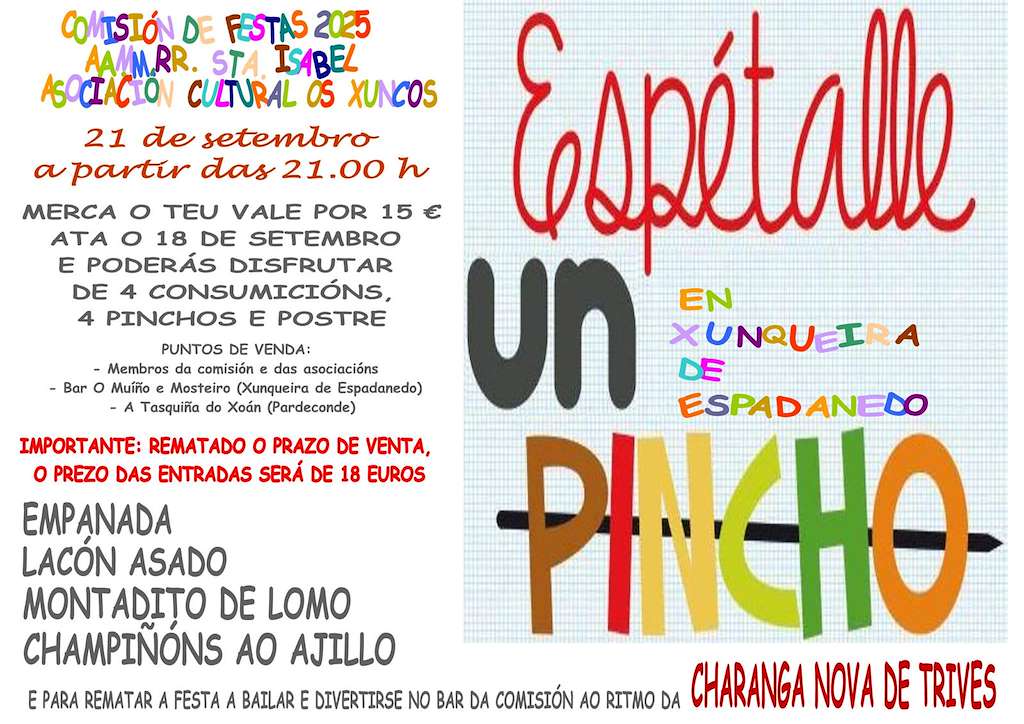 Espétalle Un Pincho en Xunqueira de Espadanedo