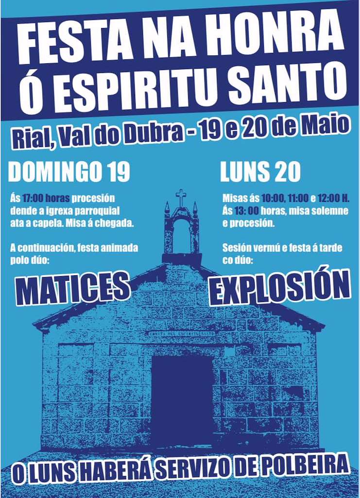 Espíritu Santo de Rial (2024) en Val do Dubra