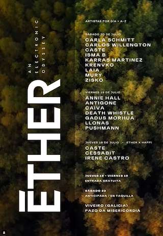 Ether - An Electronic Odyssey (2026) en Viveiro