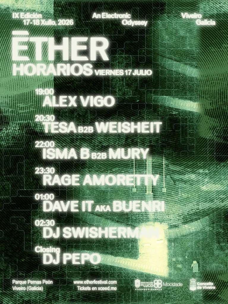 Ether - An Electronic Odyssey (2026) en Viveiro