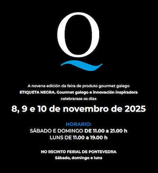 Fechas, información, programa, cartel, imágenes, mapa y ubicación de Etiqueta Negra (2025) en Pontevedra
