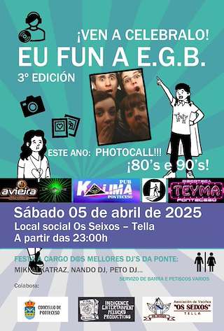 Fechas, información, programa, cartel, imágenes, mapa y ubicación de Eu Fun a E.G.B.  en  Ponteceso