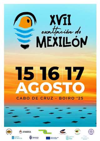 Fechas, información, programa, cartel, imágenes, mapa y ubicación de XVII Exaltación do Mexillón de Cabo de Cruz  en  Boiro