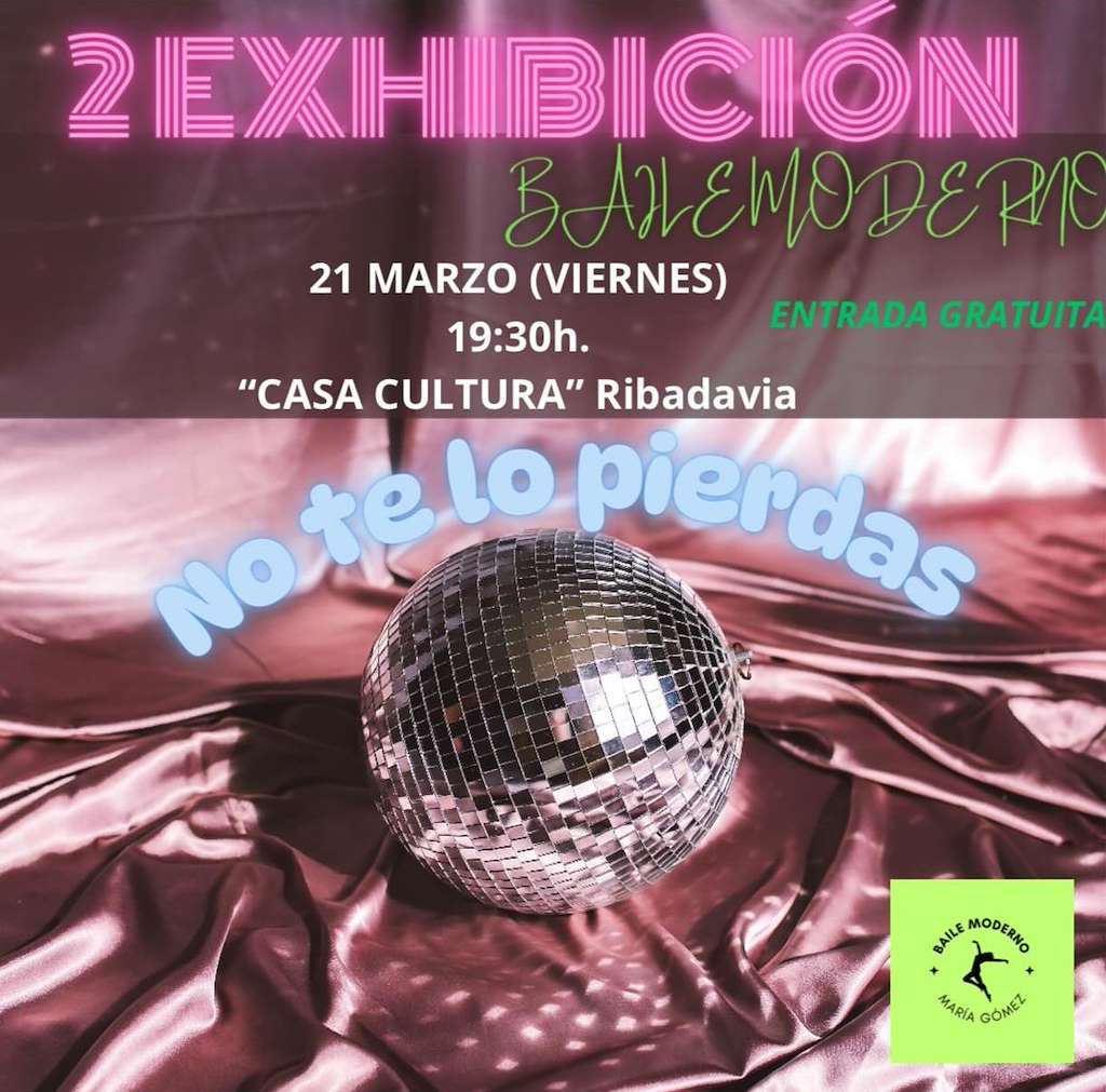 II Exhibición de Baile Moderno  en Ribadavia