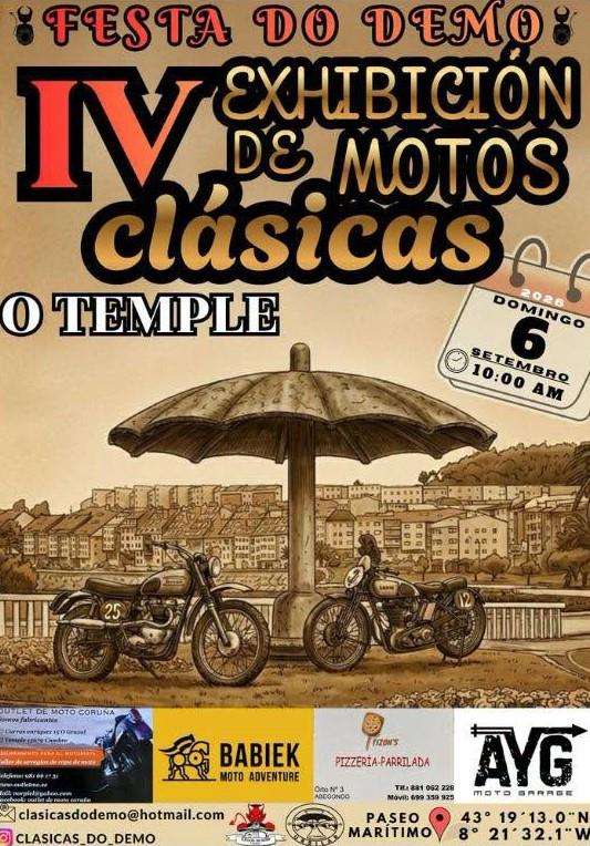 IV Exhibición de Motos Clásicas  (2026) en Cambre