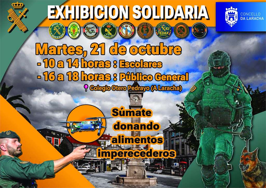 Exhibición Solidaria en A Laracha