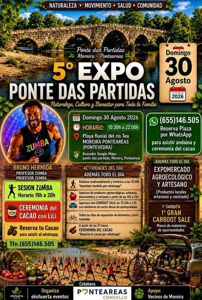 V Expo Ponte das Partidas en Moreira (2026) en Ponteareas