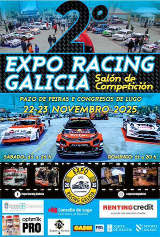 Fechas, información, programa, cartel, imágenes, mapa y ubicación de II Expo Racing Galicia (2025) en Lugo