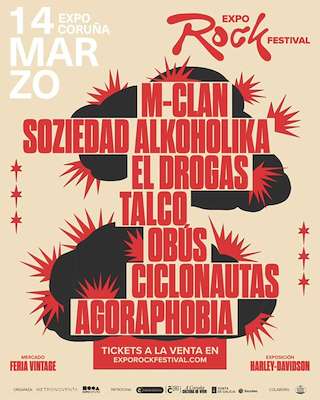 Fechas, información, programa, cartel, imágenes, mapa y ubicación de Expo Rock Festival (2026)  en  A Coruña