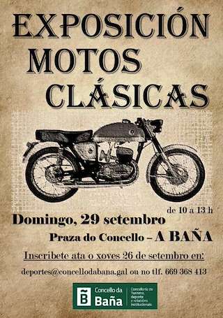 Ruta de Motos Clásicas (2026) en A Baña