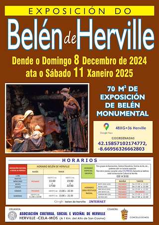 Exposición do Belén de Herville en Mos