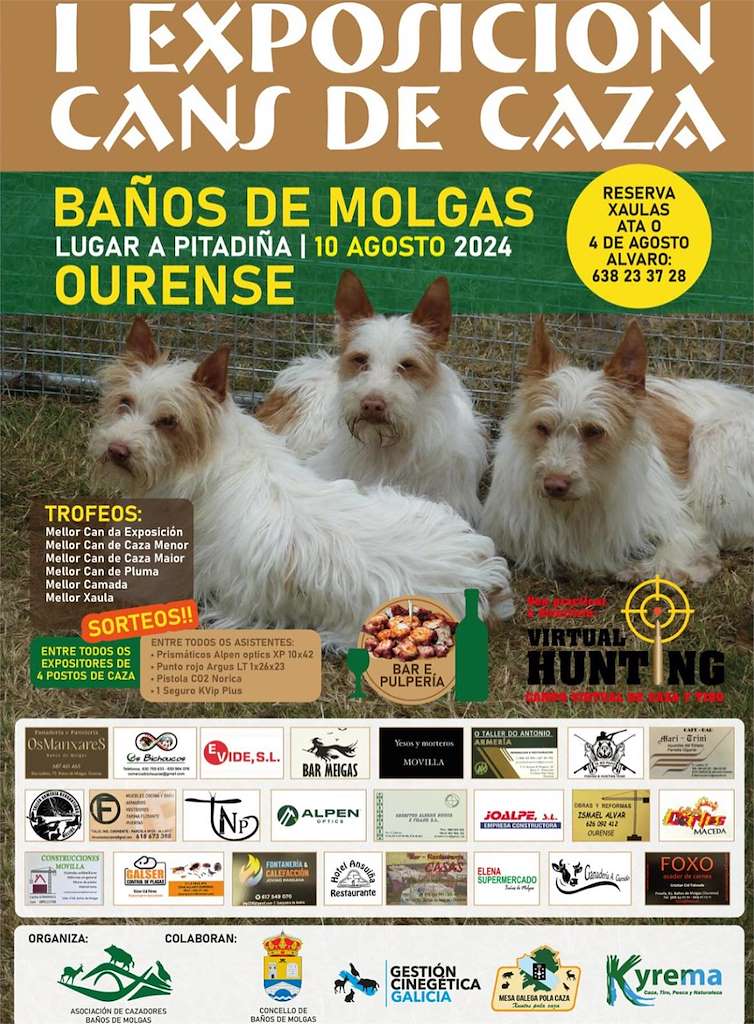 I Exposición Cans de Caza en Baños de Molgas
