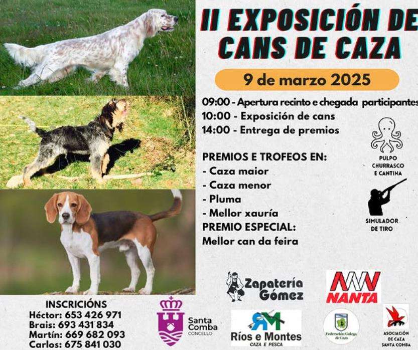 II Exposición Cans de Caza en Santa Comba