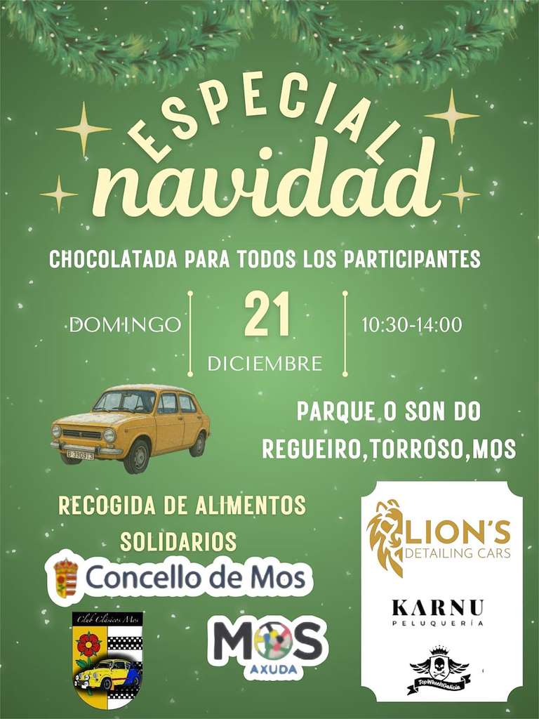 Exposición de Coches Clásicos e Históricos de O Son do Regueiro  (2025) en Mos