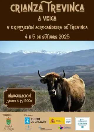 Fechas, información, programa, cartel, imágenes, mapa y ubicación de V Exposición Gandeira e Agrícola de Trevinca  en  Veiga