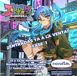 Fechas, información, programa, cartel, imágenes, mapa y ubicación de Expotaku (2025) en A Coruña