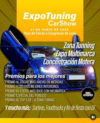 Fechas, información, programa, cartel, imágenes, mapa y ubicación de ExpoTuning CarShow  en  Lugo