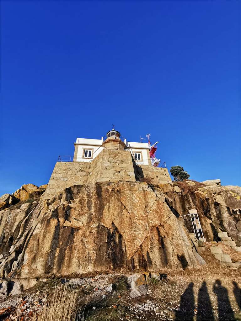 Faro de Cabo Prioriño en Ferrol