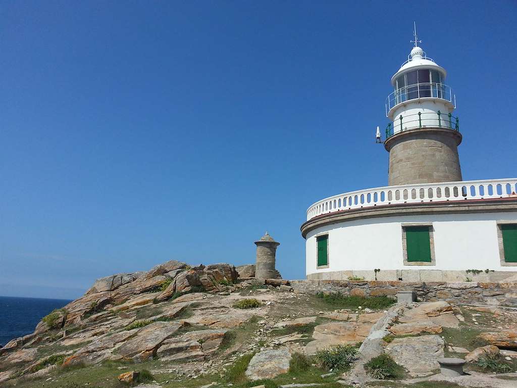 Faro de Corrubedo en Ribeira