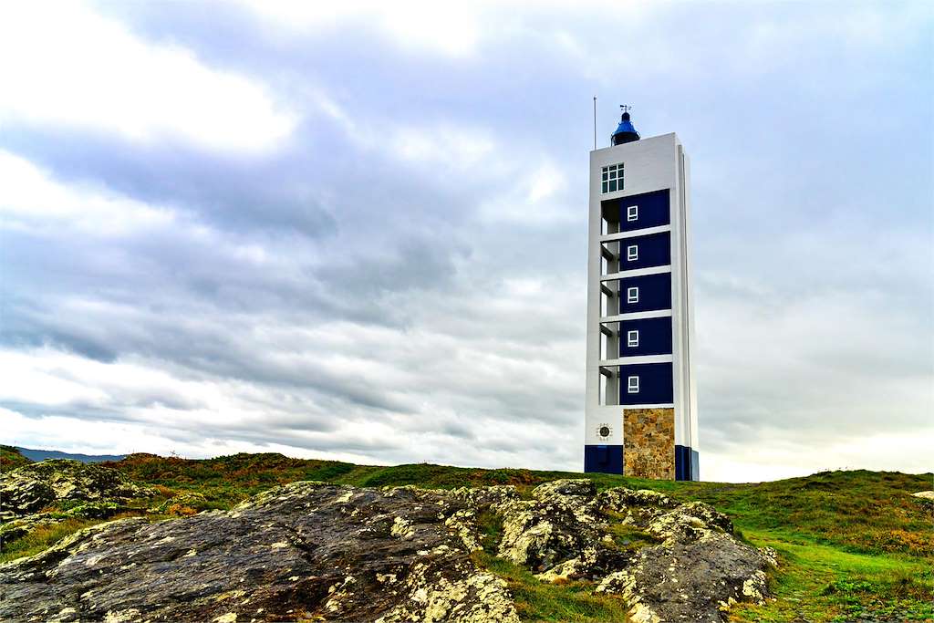 Faro de Meirás - Punta da Frouxeira en Valdoviño