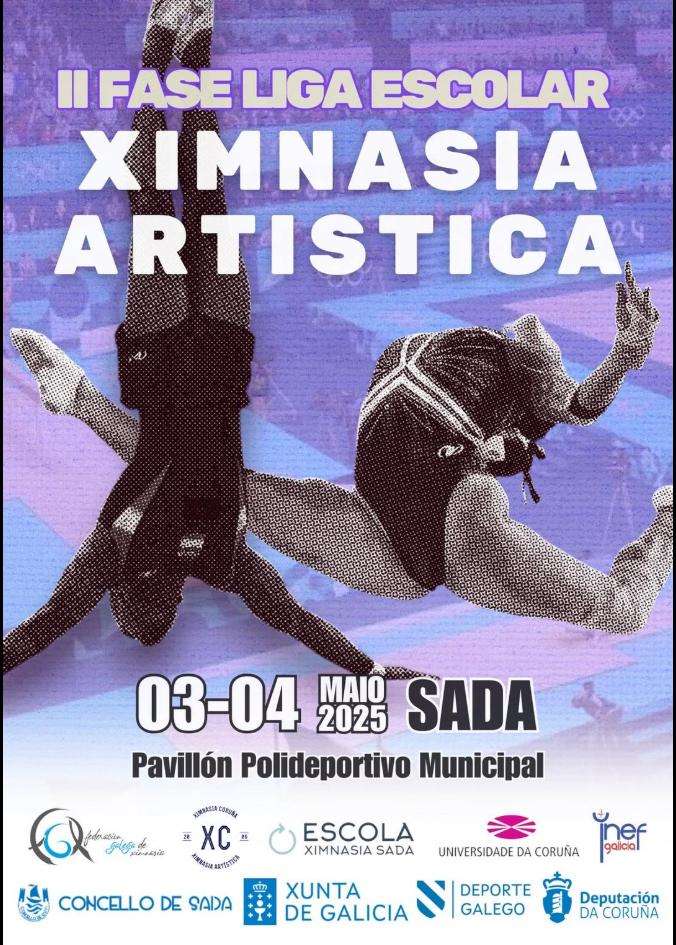 II Fase Liga Escolar Ximnasia Artística en Sada