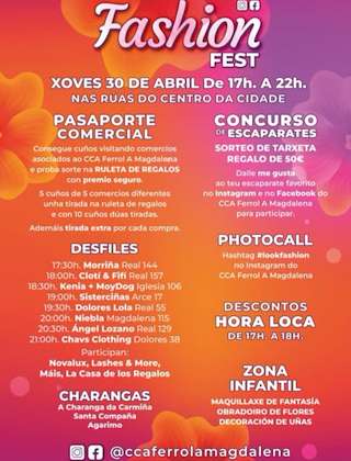Fechas, información, programa, cartel, imágenes, mapa y ubicación de Fashion Fest (2026)  en  Ferrol