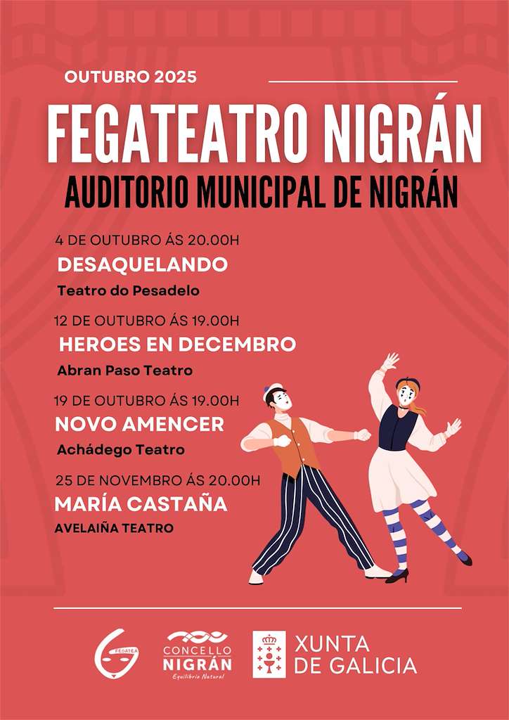 Fegatea - Federación Galega de Teatro Afeccionado (2025) en Nigrán