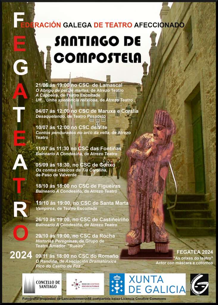 Fegateatro - Federación Galega de Teatro Afeccionado en Santiago de Compostela