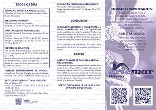 Feira Artesanal e Mariñeira - Artemar  en Ribeira