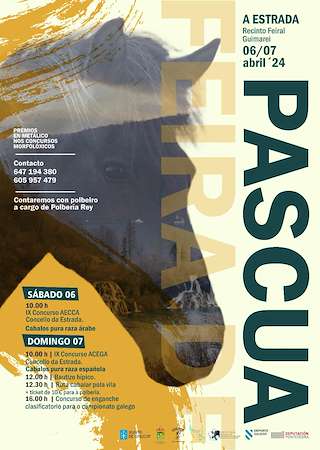 Feira Cabalar de Pascua  en A Estrada