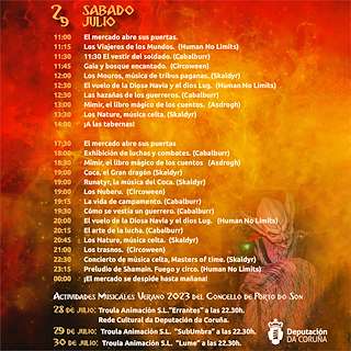 Feira Celta en Porto do Son