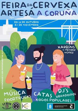 Feira da Cervexa Artesá en A Coruña