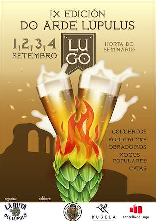 Feira da Cerveza Artesá - Arde Lupulus en Lugo
