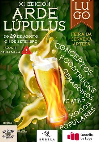 Feira da Cerveza Artesá - Arde Lupulus en Lugo