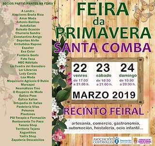 XIV Feira da Primavera en Santa Comba