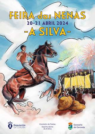 Feira das Nenas de A Silva en Cerceda